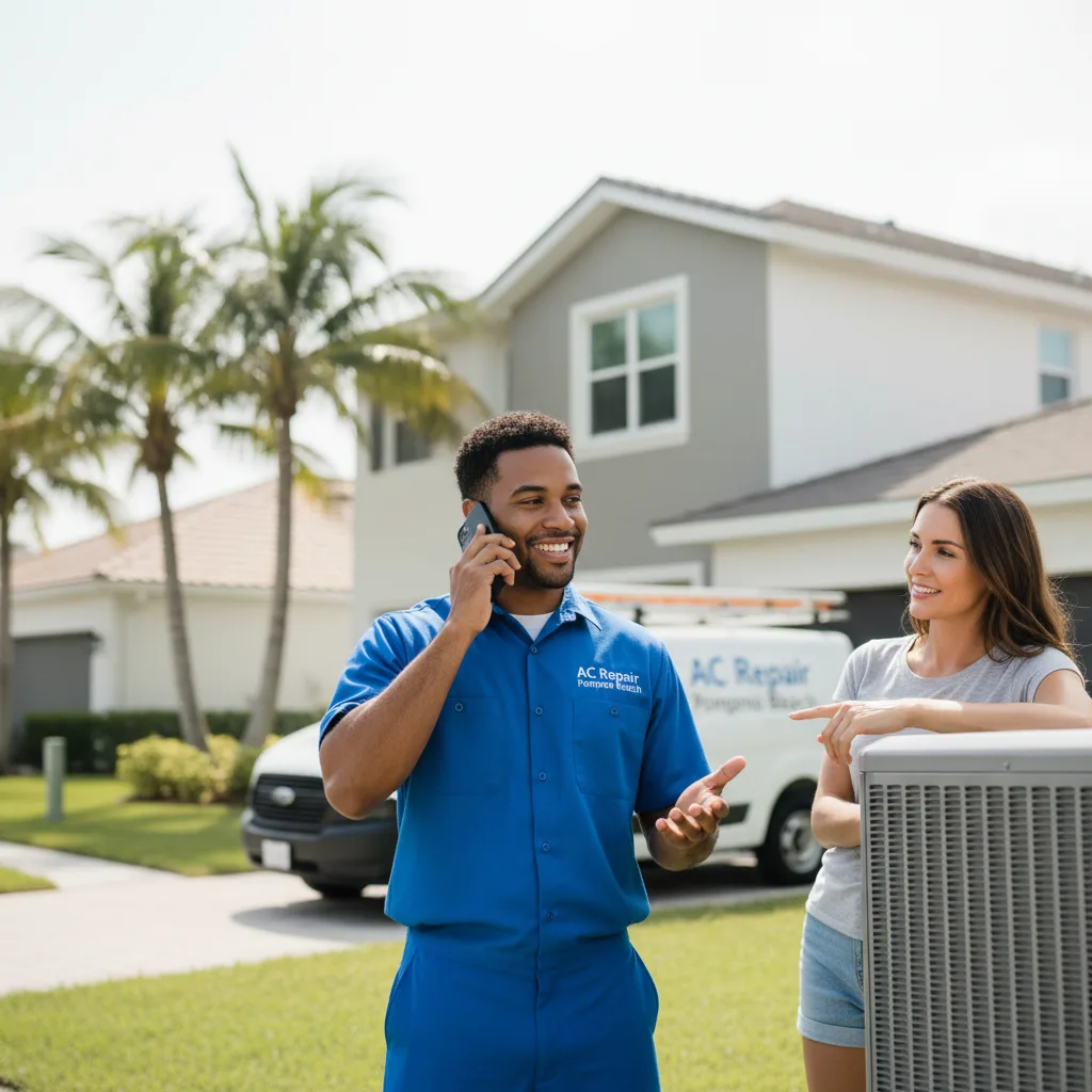 AC Repair Pompano Beach customer support in Durand